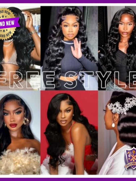 18 Inch Human Hair Wig 250% Density Body Wave Glueless Lace Front main image 6